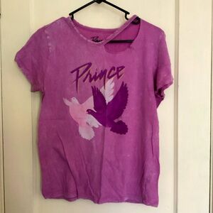 Prince t-shirt purple doves